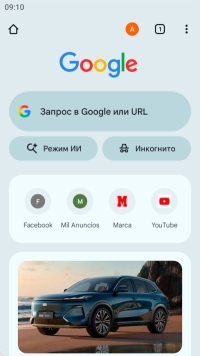 Google Chrome для Android - скриншот 2
