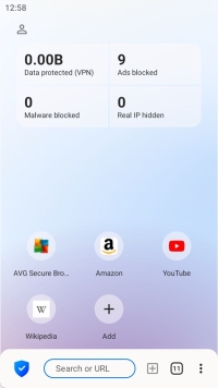 AVG Secure Browser для телефона - скриншот 2