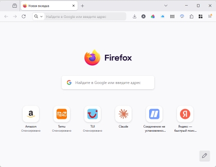 Mozilla Firefox для ПК